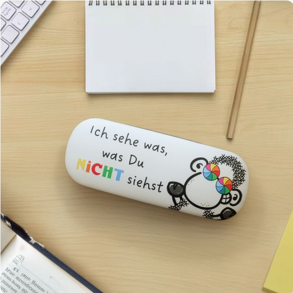 Brillenetui Ich sehe was, was Du nicht siehst